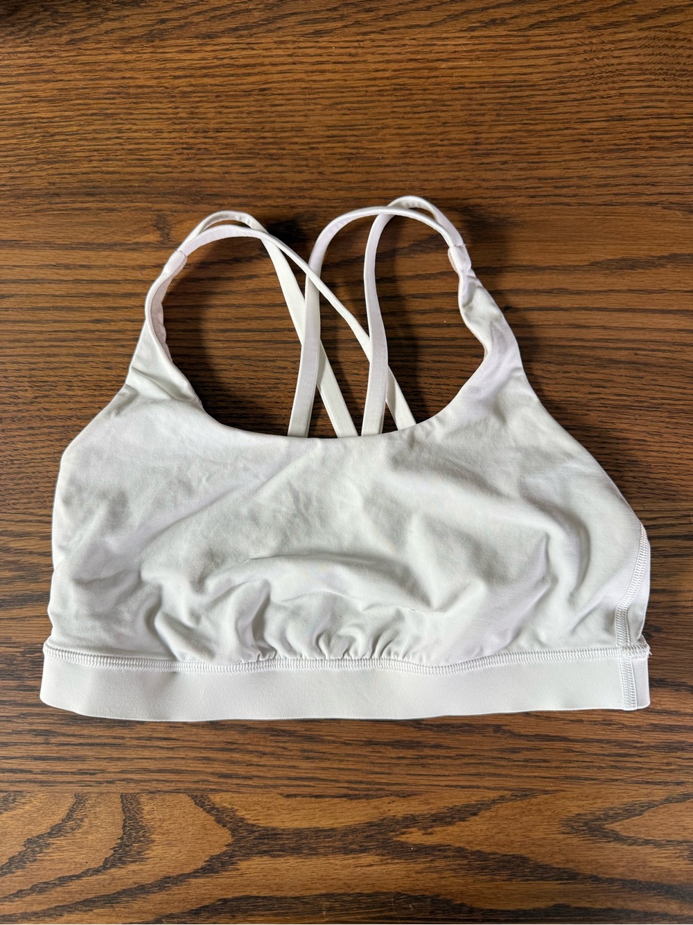 lululemon athletica White Strappy Light-Support Bralette